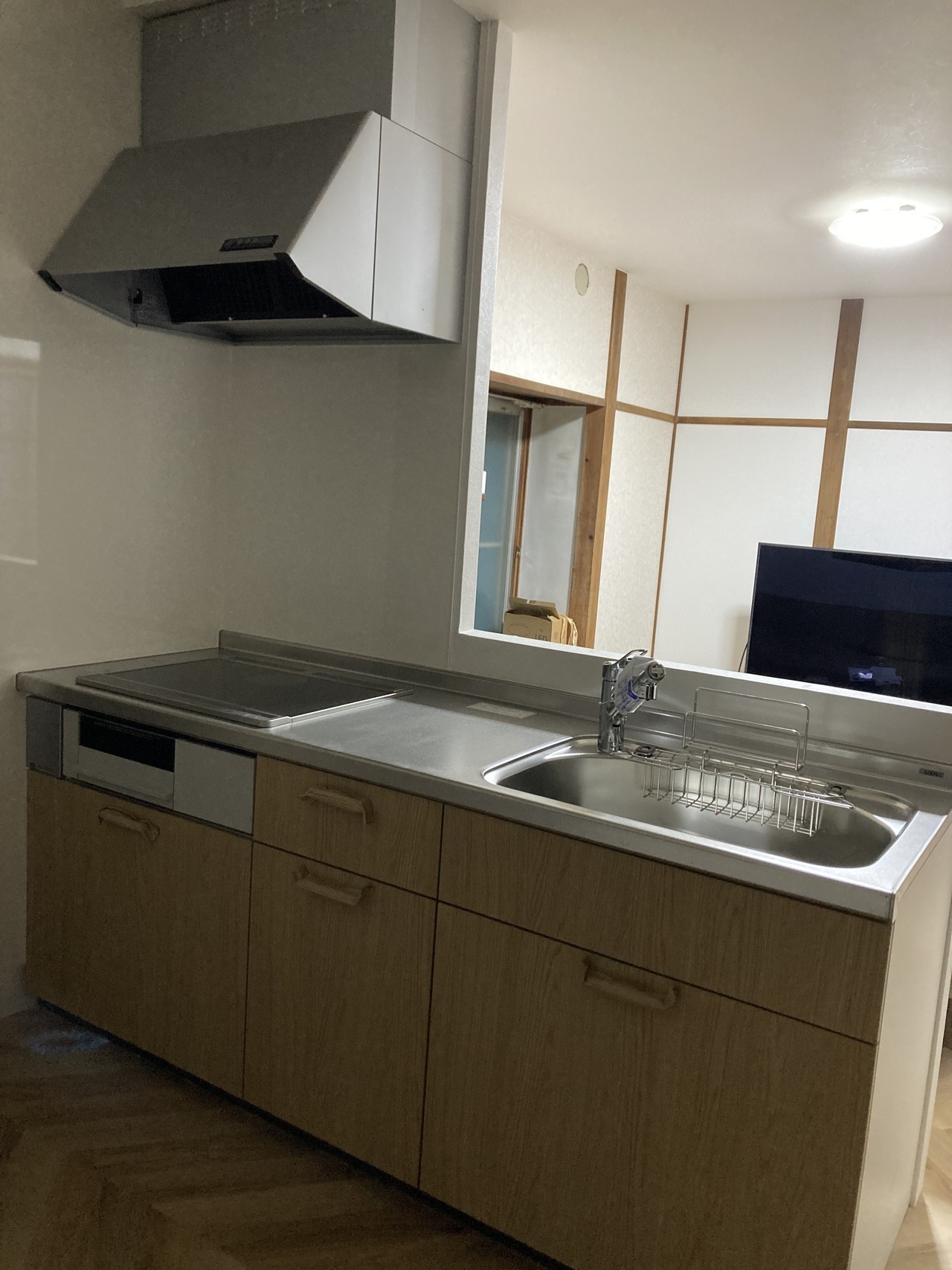 キッチンのリフォームのアフターの写真